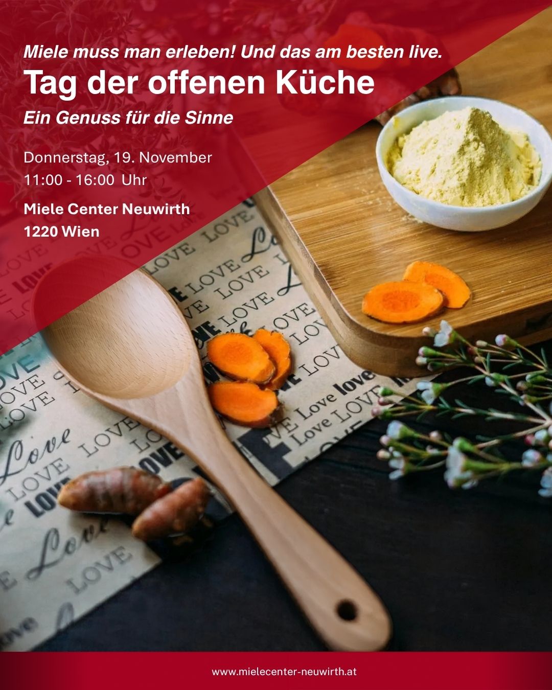 Tag der offenen Küche am 19. November im Miele Center Neuwirth