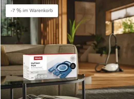 HyClean XXL Staubbeutel – 7 % günstiger