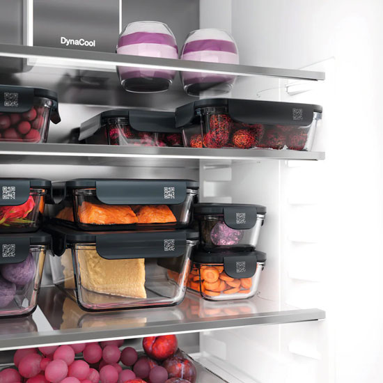 Miele GaLa-Boxen im Kühlschrank