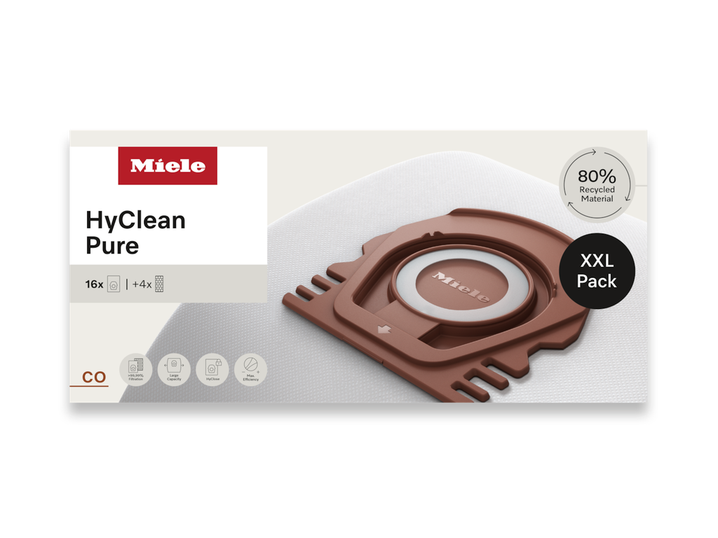 Miele HyClean Pure Staubsaugerbeutel CO XXL Pack