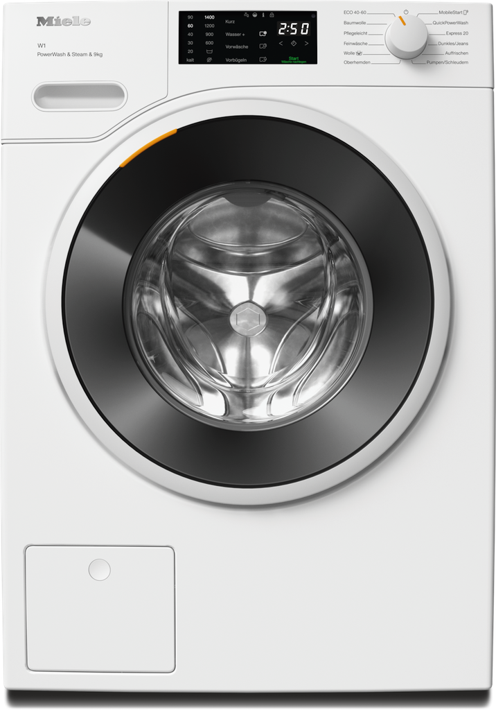 WWD380 WPS PWash&Steam&9kg W1 Waschmaschine Frontlader: