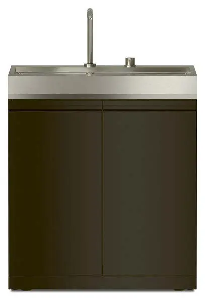 Miele Dreams Wash L - Spülmodul mit Spüle, versenkbarem Wasserhahn und herausziehbarem Abfalltrennsystem. Spülmodul