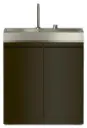 Miele Dreams Wash L - Spülmodul mit Spüle, versenkbarem Wasserhahn und herausziehbarem Abfalltrennsystem. Spülmodul