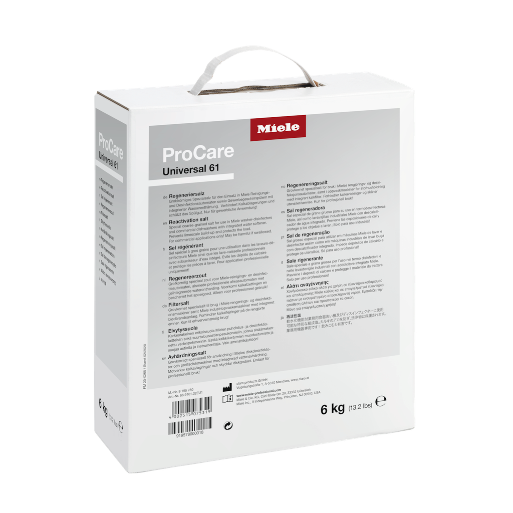 ProCare Universal 61 - 6 kg Regeneriersalz, 3 x 2 kg