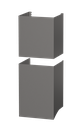 DADC 7000 Graphitgrauer Kamin