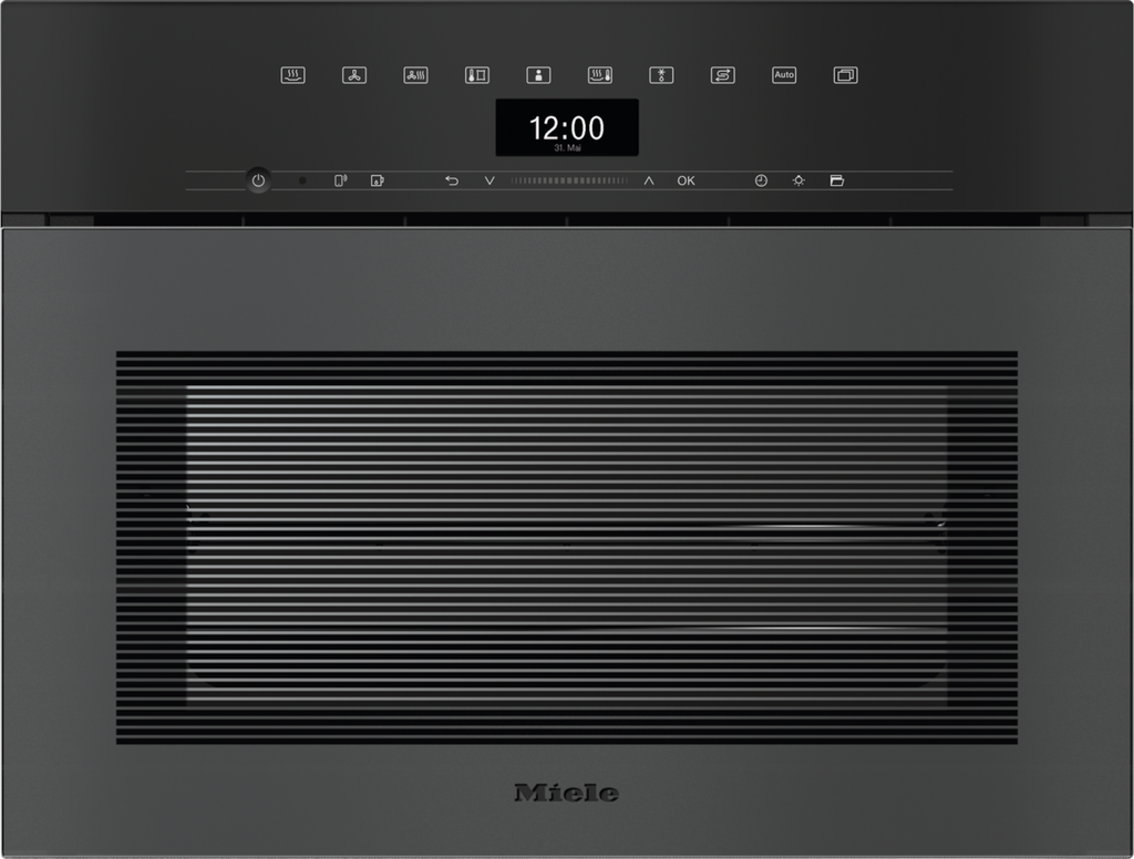 DGC 7445 HCX Pro Griffloser Kompakt-Dampfbackofen mit Frisch- und Abwasseranschluss