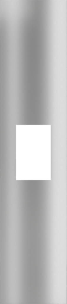 KFP 1845 ed/cs Edelstahl-Front