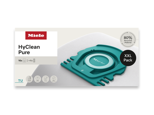 [12695210] Miele HyClean Pure Staubsaugerbeutel TU XXL Pack