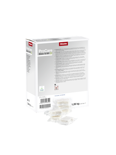 [11037820] ProCare Shine 12 GC - 80 Tabs Reiniger-Tabs, 80 Stück mit EU Ecolabel