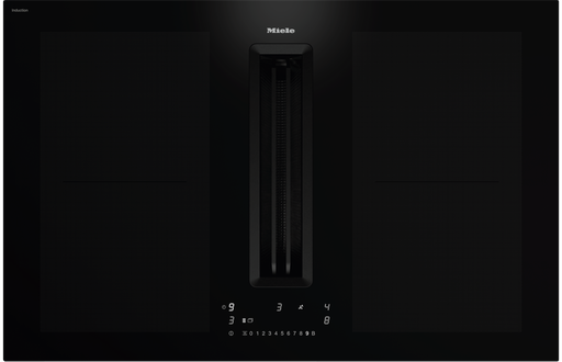 [12438920] KMDA 7676 FL-A BlackPerfection Induktionskochfeld mit integriertem Dunstabzug