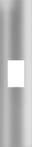 [11499570] KFP 1845 ed/cs Edelstahl-Front